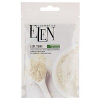 Глина белая с экстрактом зеленого чая и алоэ-вера Elen Cosmetics, 50 г